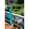 combisystem Dachrinnenreiniger 3651-20, Besen türkis/schwarz, ohne Stiel