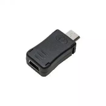 Logilink - USB-Adapter - 5-pol Micro-USB Typ B (M) - Mini-USB, Typ A (W) (USB/USB 2.0) - Schwarz (AU0010)