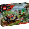 Bauset LEGO Jurassic World 76972 Raptor Off-Road Escape, 285 Teile, 2 Minifiguren, Alter 6+