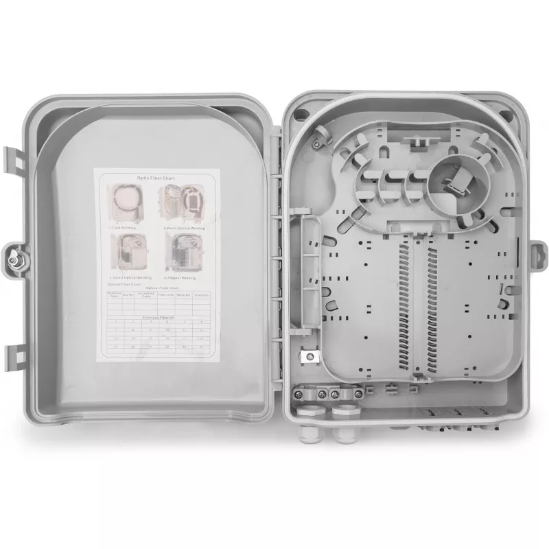 Outdoor-Verteilerbox Digitus DN-968911 für 24 LC/SC-Kupplungen