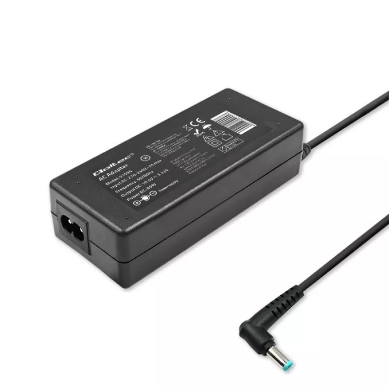 Netzteil Qoltec 51555 für den Innenbereich 65W Schwarz