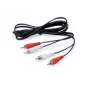 Equip 147094 Audiokabel 2,5 m 2 x RCA Schwarz