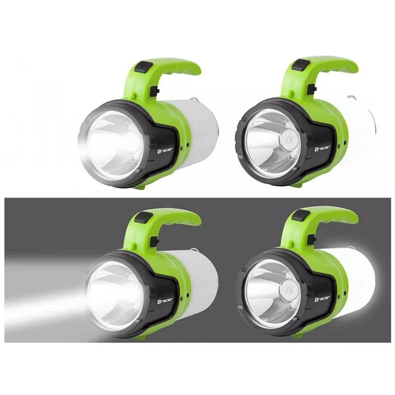 Taschenlampe TRACER TRAOSW46895 mit 1200mAh wiederaufladbarem Akku, Hand-Suchscheinwerfer