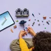 LEGO Bauset LEGO Wednesday 76784 Schwarze Dahlia-Blume — Dekoratives Modell, 358 Teile, 9+ Jahre