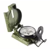 Magnetischer Navigationskompass EYESKEY EK-22JG — Aluminiumgehäuse, 360° drehbar, wasserdicht, Deckel, eingebaute Libelle