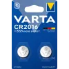 VARTA Electronics Batterie CR2016 Lithium 90 mAh 3V VE 2 (06016101402)