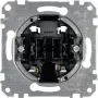 Drucktaster Merten MEG3150-0000 1P metallic, 250 V AC, 10 A