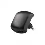 USB-Ladeadapter 230V auf 2x USB (2A) – Reiseladegerät (Schwarz gummiert)