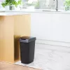 rotho Twist 25 L rechteckiger Aufbewahrungsbehälter aus Polypropylen – 25 L, 476×333×252 mm, schwarz
