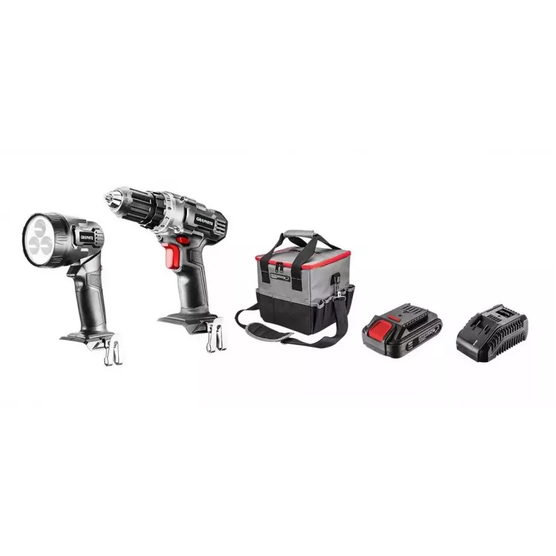 Power Tool Set GRAPHITE 5-teilig 58G016