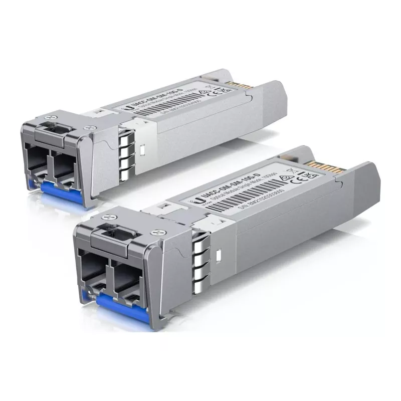 SFP+ Glasfaser-Transceiver Ubiquiti UACC-OM-SM-10G-D-2 10 Gbps 1310 nm LC Single-Mode 10 km (2er-Pack)