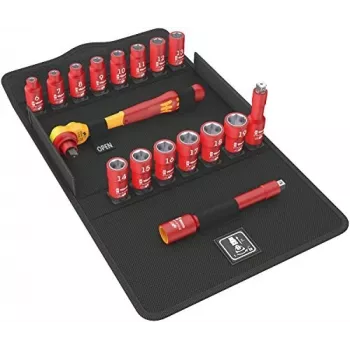 Wera 8100 SB VDE 1 Steckschlüsselsatz 17 Stück