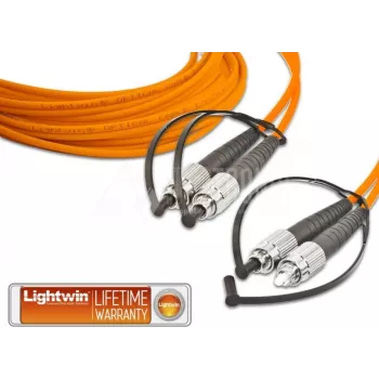 Lightwin Hochwertiges Duplex-LWL-Patchkabel, MM OM2, FC - FC LWL-Patchkabel (LDP-50 FC-FC 1.0)