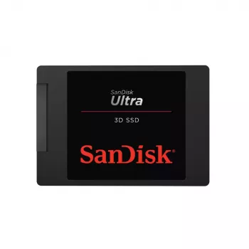 SanDisk Ultra 3D - SSD - 500 GB - intern - 2,5 (6,4 cm) - SATA 6 Gbit/s (SDSSDH3-500G-G26)