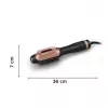 Heißluftbürste ROWENTA CF9840F0 — Warm-Technologie, 220–240 V, Schwarz/Kupfer, Ionenfunktion