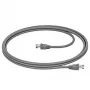 Netzwerkkabel Logitech Cat5e Kit 3M Kabellänge 3m RJ-45 Graphit