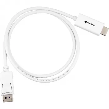 DisplayPort 1.2 Adapterkabel Sharkoon 4K, 1 m Länge