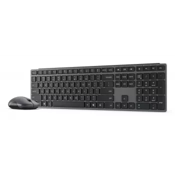Kabelloses Tastatur-Maus-Set Lenovo 700 Modern Multi-Device – US-Englisches Layout, Bluetooth, Luna Grau