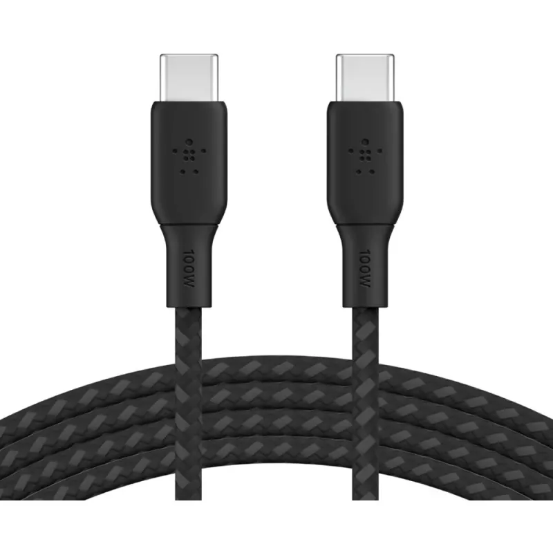 USB-Kabel Belkin CAB014bt3MBK 3 m USB-C Schwarz USB 2.0