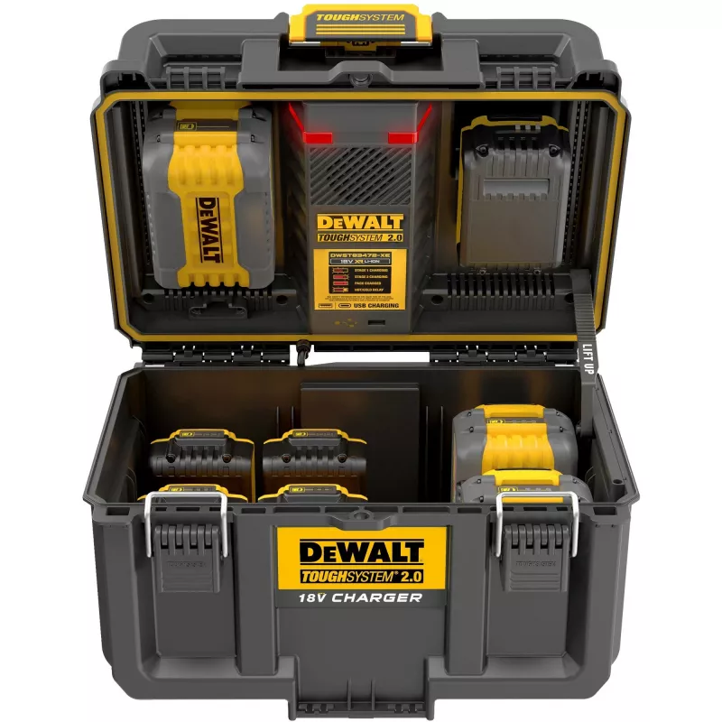 Toughsystem Ladegerät DWST83471 2X4A Dewalt
