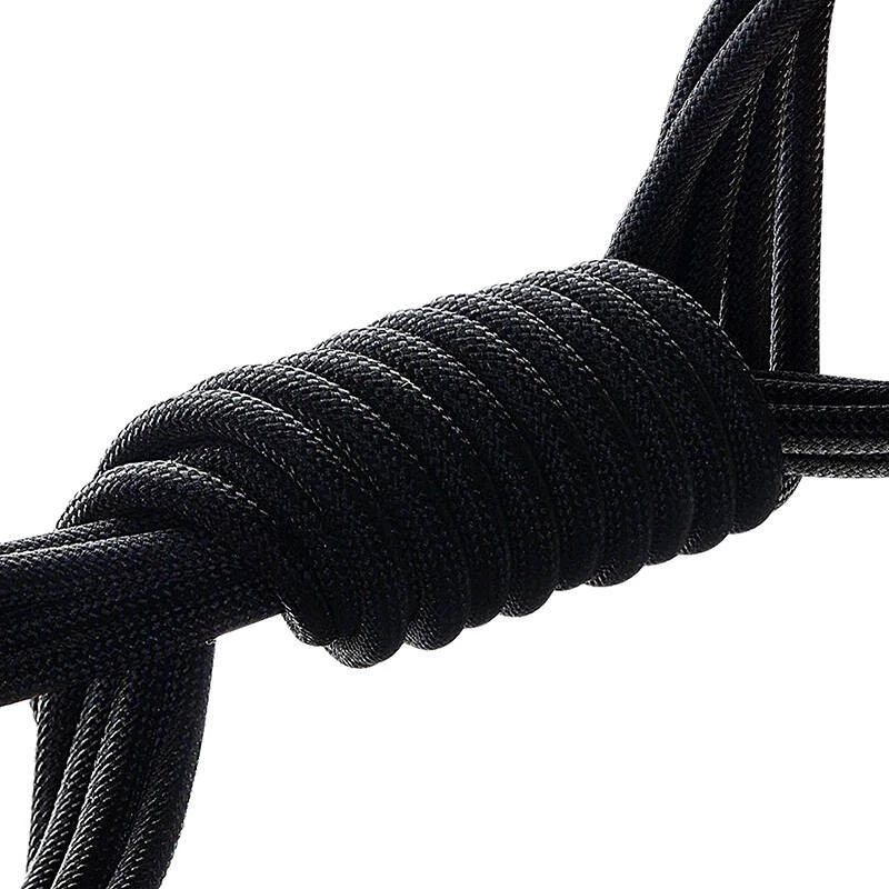 USB-C-auf-USB-C-Ladekabel Baseus Tungsten Gold 100W 1 m, schwarz, Nylon