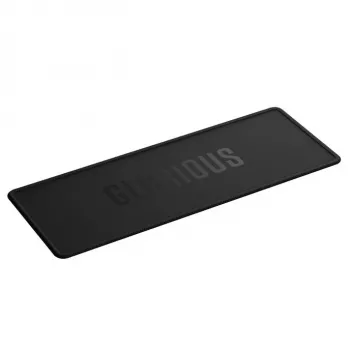 GLORIOUS 65% Tastaturmatte GLO-KB-ACC-KBM-STC-65-BLK — Schwarz, 65%-Layout-Schreibtischunterlage