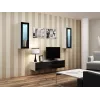 Cama TV-Ständer VIGO 140 30/140/40 weiß/schwarz glänzend