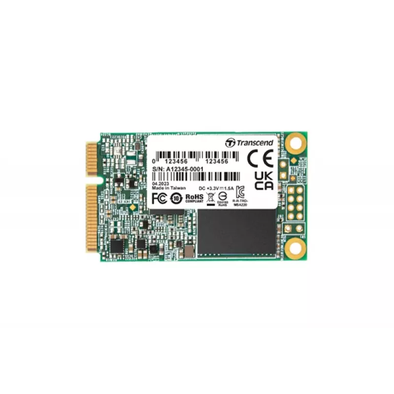 SSD-Laufwerk Transcend 64 GB mSATA Serial ATA III 3D-NAND Modell 220S