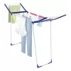 Wäscheständer Leifheit Pegasus 180 Maxx Winged — bodenstehender Wäscheständer, 18 m Trockenlänge, höhenverstellbar 1080–1280 mm, 550×1100×1280 mm, blau/weiß