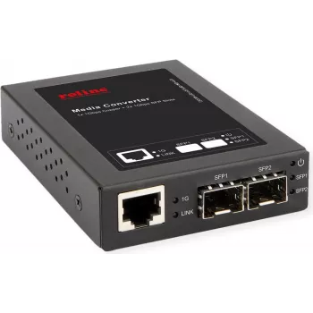 Medienkonverter Secomp RJ45 miniGBIC 1 Gbit/s (Modell 21.13.1074)