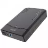 HDD/SSD-Gehäuse Unitek Y-3035 — 2,5/3,5 Zoll SATA, USB 3.2 Gen 1 (USB Typ-B), 6 Gbit/s, Schwarz, AC-Adapter