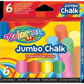 Colorino Kids JUMBO Farbkreide 6 Farben