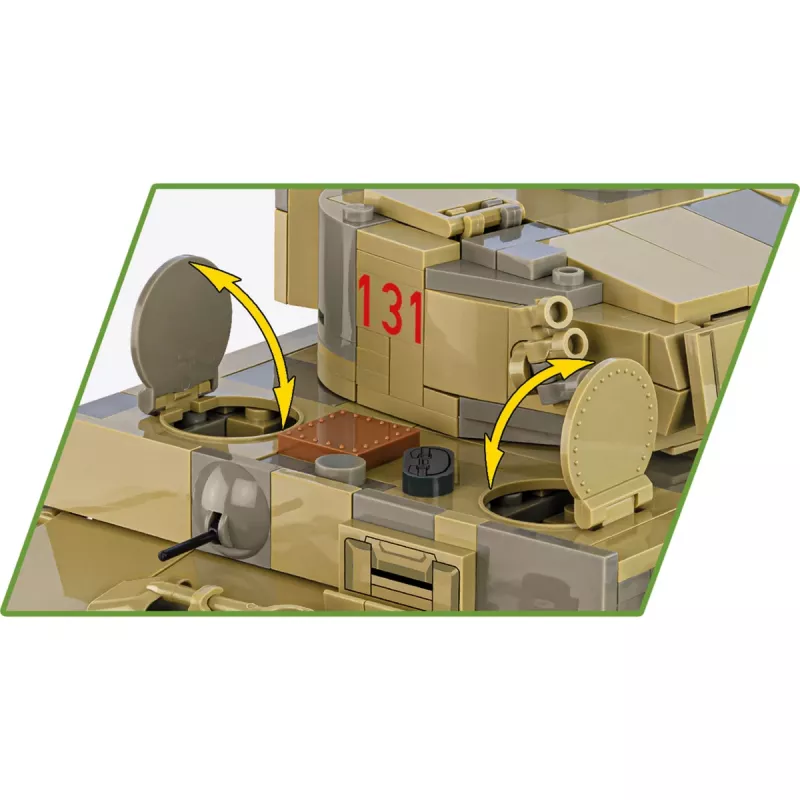 Bauset COBI Panzer VI Tiger no131 1275 Teile