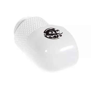 Kühlungszubehör BitsPower BP-DW90R — Messing weiß, Abmessungen 18×18×31,8 mm