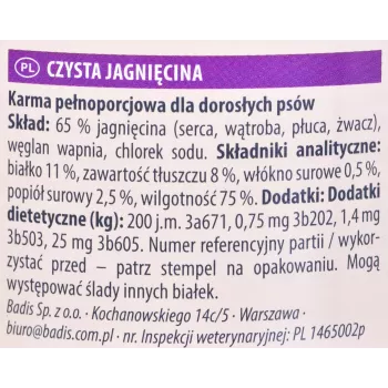 animonda GranCarno Adult mit Lamm Hundenassfutter, 400 g
