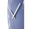 NeXtime Uhr 3077bl 3D, Ø39,5 cm, Wand, Blau/Weiß