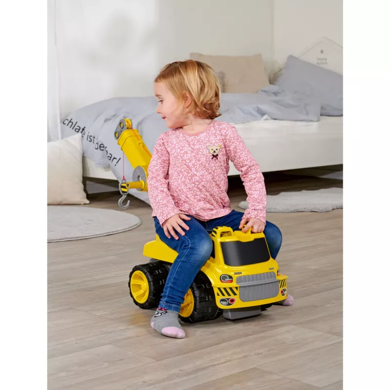 Kran-LKW BIG Power Worker Maxi Kran Gelb 3 bis 7 Jahre