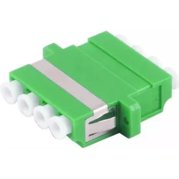 ShiverPeaks S/CONN LWL-Stecker LC-LC Quad Grün — Glasfaser-LC-auf-LC-Quad-Stecker
