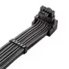 CableMod C-Series Pro Anschlusskabel Variante A 90mm 16‑Pin auf 2×8‑Pin PCIe carbon