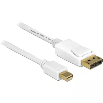 DeLOCK – DisplayPort-Kabel – Mini DisplayPort (M) – DisplayPort (M) – 3,0 m – Weiß (83483)