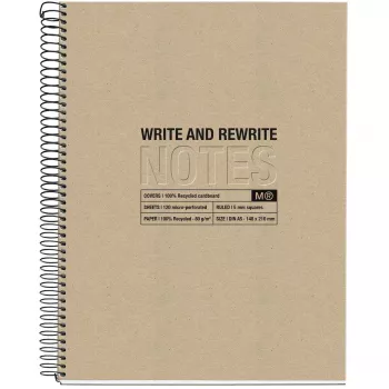 Schreibheft Miquelrius A603079 ECO Design A5 120 Blatt Beige