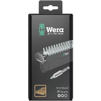 Wera 2 SB Schraubendreher-Bitsatz 30-tlg. Phillips Pozidriv