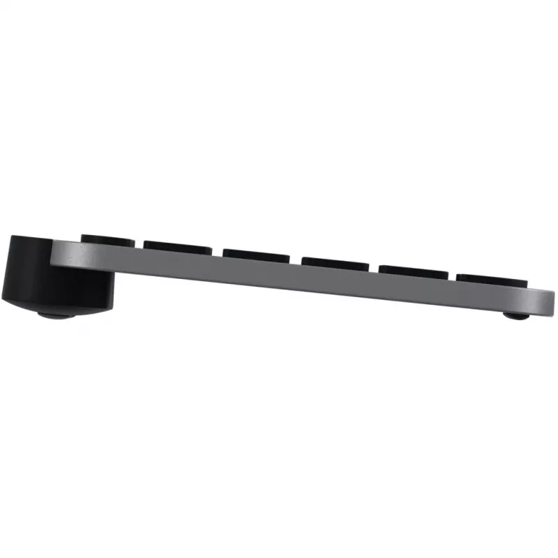 Tastatur Logitech MX Keys Mini für Mac QWERTZ Deutsch Schwarz Grau