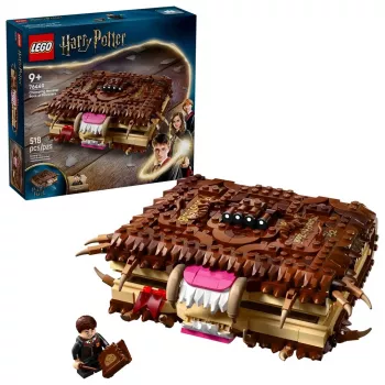 LEGO Harry Potter Spielset Monsterbuch der Monster 76449 — 518 Teile, 1 Minifigur, ansteckbare Zähne