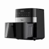Midea Heißluftfritteuse | MF-CN65E | Leistung 1700 W | Fassungsvermögen 6,5 L | Schwarz