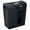 Aktenvernichter REXEL Secure X8 — Kreuzschnitt P-4, 4x40 mm, Kapazität 8 Blatt, 14 l Auffangbehälter, schwarz