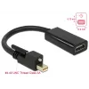 Videokabel-Adapter DeLOCK 62640 Mini DisplayPort auf HDMI 0,25 m Schwarz