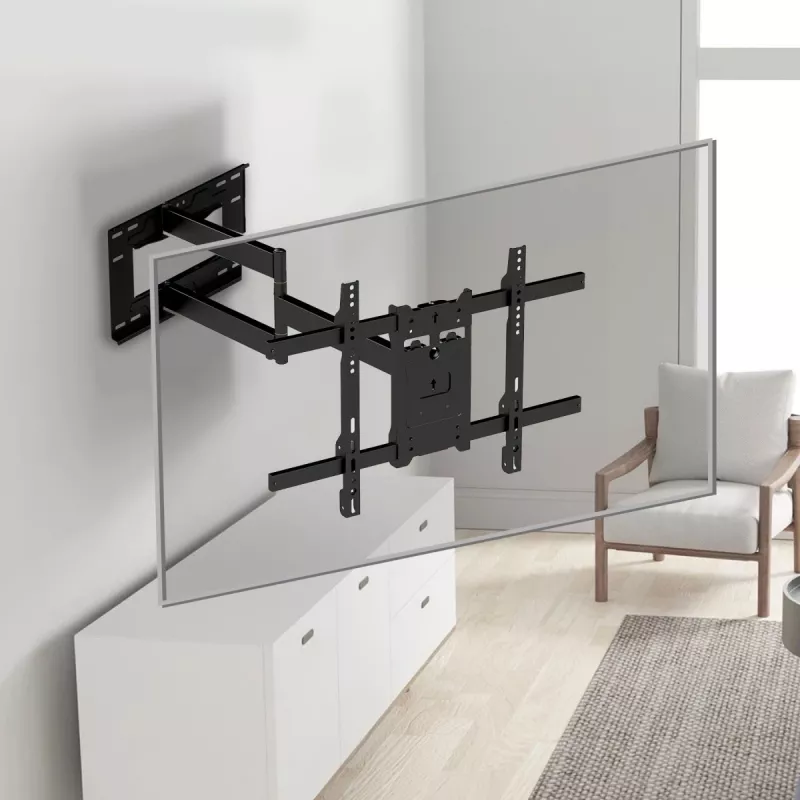 TV-Halterung MACLEAN MC-985 VESA 600x400 für 37–80 Zoll Fernseher, max. Belastung 45 kg
