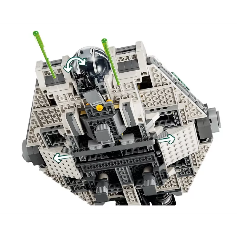 LEGO Star Wars Spielset 75357 — The Ghost und Phantom II, 1.394 Teile, 4 Minifiguren, Alter 10+