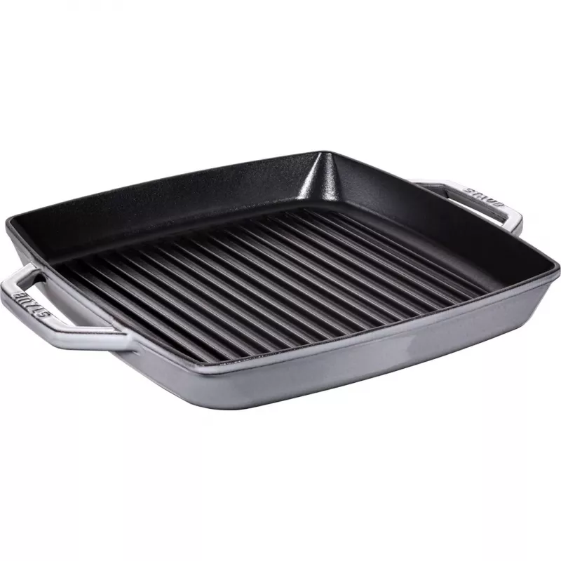 Grillpfanne Staub 40511-785-0 33 cm Induktion Graphitgrau